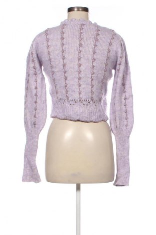 Pulover de femei Zara, Mărime S, Culoare Mov, Preț 107,99 Lei