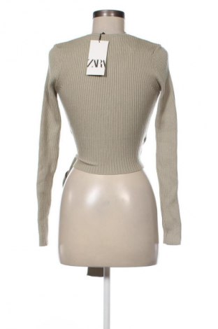 Dámsky pulóver Zara, Veľkosť S, Farba Zelená, Cena  22,95 €