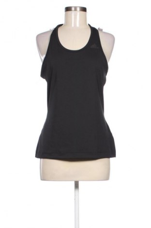 Damen Sporttop Adidas, Größe M, Farbe Schwarz, Preis € 17,39