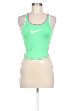 Damen Sporttop Nike, Größe S, Farbe Grün, Preis 17,38 €