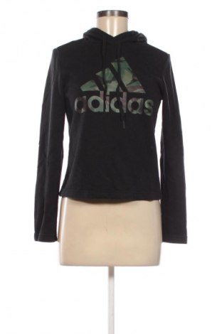 Damen Sweatshirt Adidas, Größe XS, Farbe Schwarz, Preis 24,55 €