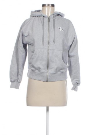 Damen Sweatshirt Calvin Klein Jeans, Größe XXS, Farbe Grau, Preis € 129,99