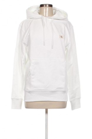 Дамски суитшърт Calvin Klein Jeans, Размер S, Цвят Бял, Цена 169,99 лв.