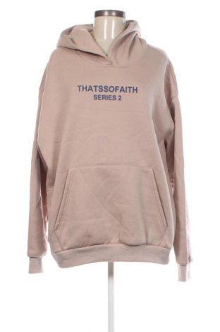 Γυναικείο φούτερ Unbranded, Μέγεθος XXL, Χρώμα  Μπέζ, Τιμή 14,99 €