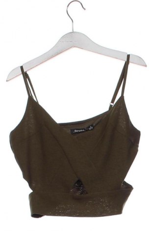 Damski top Bershka, Rozmiar S, Kolor Zielony, Cena 67,99 zł