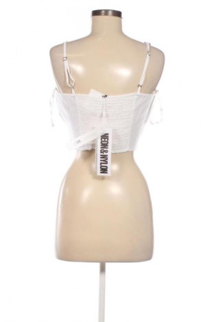 Top de femei Neon & Nylon by Only, Mărime M, Culoare Alb, Preț 163,16 Lei