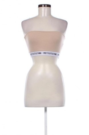 Damentop Pretty Little Thing, Größe M, Farbe Ecru, Preis 8,99 €