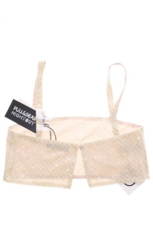 Női top Pull&Bear, Méret S, Szín Bézs, Ár 9 200 Ft