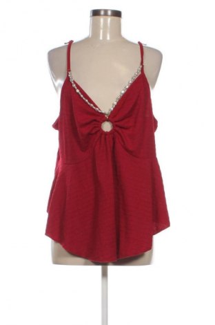 Damski top SHEIN, Rozmiar 4XL, Kolor Czerwony, Cena 66,67 zł