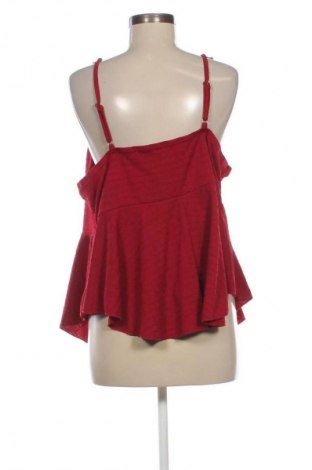 Damski top SHEIN, Rozmiar 4XL, Kolor Czerwony, Cena 66,67 zł