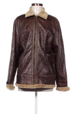 Damen Ledermantel Unbranded, Größe M, Farbe Braun, Preis € 120,00
