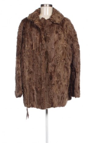 Damski skórzany płaszcz Unbranded, Rozmiar XL, Kolor Brązowy, Cena 936,92 zł