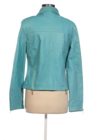 Damen Lederjacke Broch Leather, Größe M, Farbe Blau, Preis 179,80 €