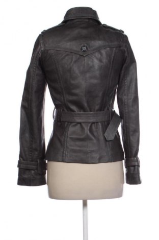 Damska kurtka skórzana Edc By Esprit, Rozmiar S, Kolor Szary, Cena 373,03 zł
