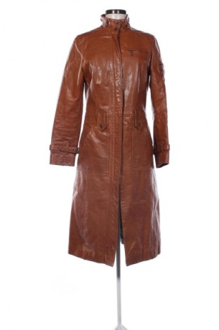 Geacă de piele pentru femei Gipsy, Mărime M, Culoare Maro, Preț 312,99 Lei