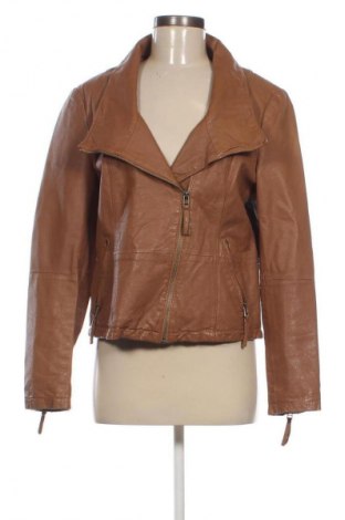 Dámská kožená bunda  Just Jeans, Velikost L, Barva Hnědá, Cena  1 099,00 Kč