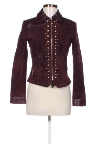Dámská kožená bunda  Pinko, Velikost XS, Barva Fialová, Cena  5 367,00 Kč