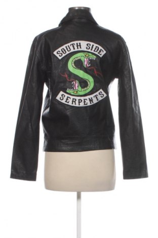 Γυναικείο δερμάτινο μπουφάν Spirit, Μέγεθος M, Χρώμα Μαύρο, Τιμή 25,63 €