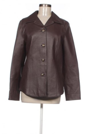 Damen Lederjacke Together, Größe M, Farbe Braun, Preis € 51,99