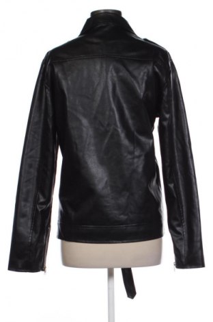 Geacă de piele pentru bărbati Unbranded, Mărime M, Culoare Negru, Preț 241,80 Lei