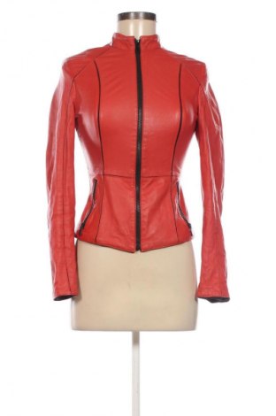 Damen Lederjacke Unbranded, Größe XS, Farbe Rot, Preis € 67,99