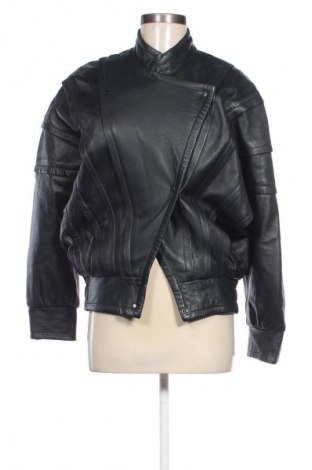 Damen Lederjacke Unbranded, Größe M, Farbe Blau, Preis 64,99 €