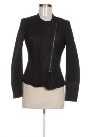 Γυναικείο δερμάτινο μπουφάν Y.A.S, Μέγεθος M, Χρώμα Μαύρο, Τιμή 35,29 €