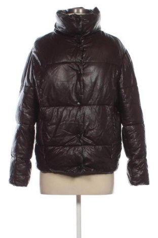 Damen Lederjacke Zara, Größe XS, Farbe Braun, Preis 20,99 €