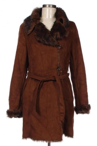 Дамско палто Caroll, Размер M, Цвят Кафяв, Цена 112,99 лв.