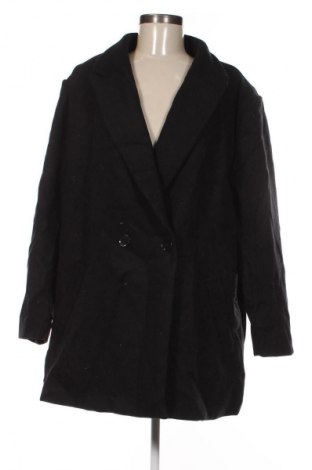 Дамско палто H&M Divided, Размер XL, Цвят Черен, Цена 95,99 лв.