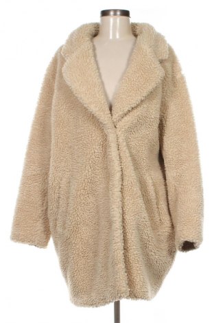 Damski płaszcz H&M L.O.G.G., Rozmiar L, Kolor Beżowy, Cena 202,30 zł