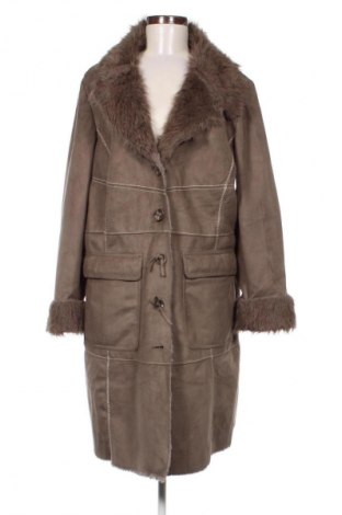 Damski płaszcz Ms Mode, Rozmiar XL, Kolor Brązowy, Cena 87,99 zł