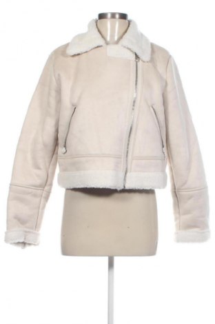 Damenmantel Stradivarius, Größe L, Farbe Ecru, Preis € 42,99