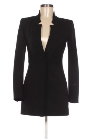 Дамско палто Zara, Размер XS, Цвят Черен, Цена 102,46 лв.