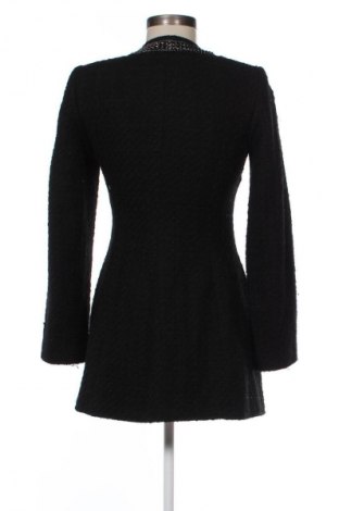 Дамско палто Zara, Размер S, Цвят Черен, Цена 52,99 лв.