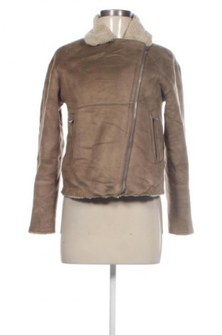 Дамско палто Zara, Размер XS, Цвят Кафяв, Цена 75,99 лв.