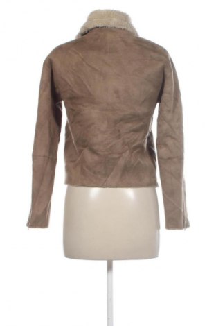 Дамско палто Zara, Размер XS, Цвят Кафяв, Цена 75,99 лв.