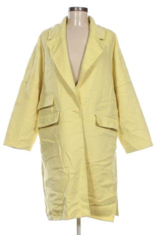 Дамско палто Zara, Размер M, Цвят Жълт, Цена 71,99 лв.