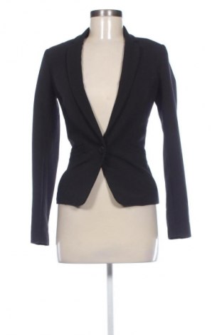 Sacou de femei Bershka, Mărime XS, Culoare Negru, Preț 126,32 Lei