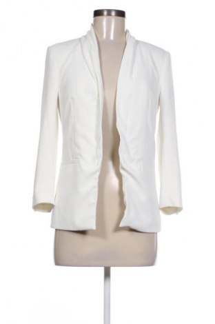 Sacou de femei H&M, Mărime XS, Culoare Alb, Preț 128,62 Lei