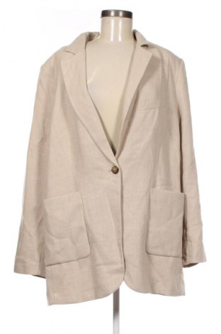 Sacou de femei H&M, Mărime XL, Culoare Bej, Preț 117,99 Lei