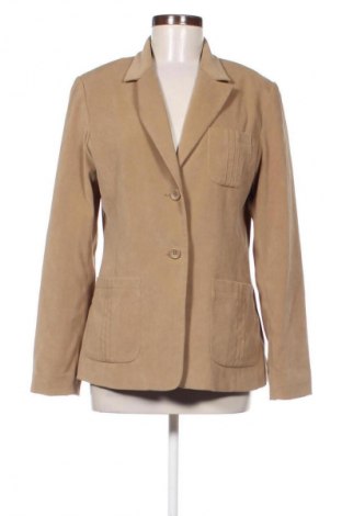Damen Blazer Hennes, Größe L, Farbe Beige, Preis 24,55 €