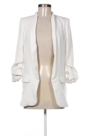 Damen Blazer Zara, Größe XS, Farbe Weiß, Preis 16,99 €