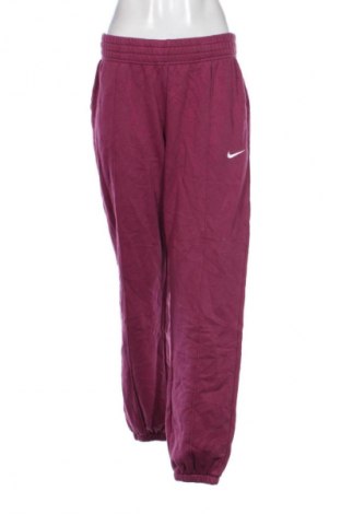 Γυναικείο αθλητικό παντελόνι Nike, Μέγεθος S, Χρώμα Βιολετί, Τιμή 30,99 €