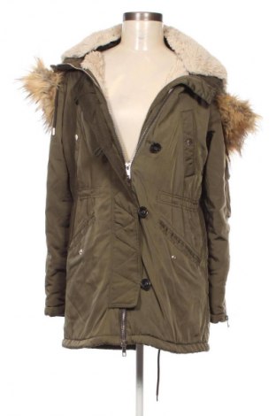 Női dzseki Bershka, Méret S, Szín Zöld, Ár 12 879 Ft