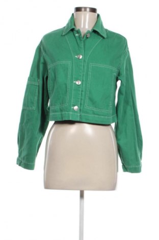 Dámská bunda  Bershka, Velikost XS, Barva Zelená, Cena  489,00 Kč
