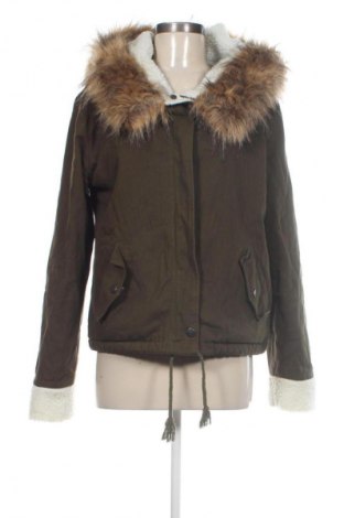 Geacă de femei SHEIN, Mărime L, Culoare Verde, Preț 87,99 Lei