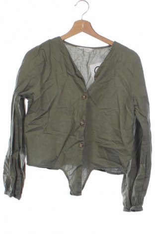 Dětská halenka  H&M, Velikost 14-15y/ 168-170 cm, Barva Zelená, Cena  152,00 Kč