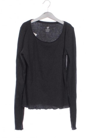Kinder Shirt H&M, Größe 12-13y/ 158-164 cm, Farbe Grau, Preis 6,14 €