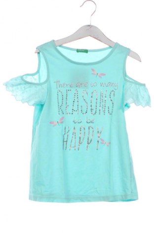 Kinder Shirt United Colors Of Benetton, Größe 7-8y/ 128-134 cm, Farbe Blau, Preis 9,99 €